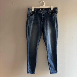 Kut From the Kloth Jeans Women's Size 14 Donna High Rise Ankle Skinny Denim Blue